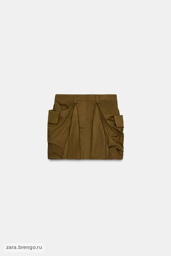 КОРОТКАЯ ЮБКА КАРГО — коллекция Zara «ZW»