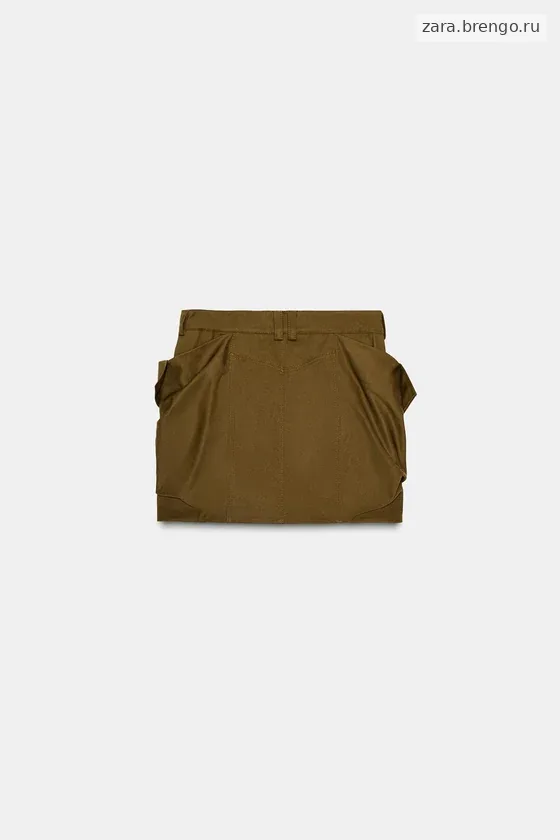 КОРОТКАЯ ЮБКА КАРГО — коллекция Zara «ZW»