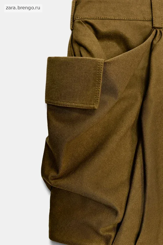 КОРОТКАЯ ЮБКА КАРГО — коллекция Zara «ZW»