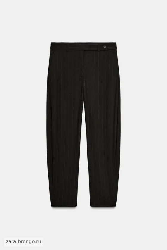 БРЮКИ В ТОНКУЮ ПОЛОСКУ — коллекция Zara «ZW»