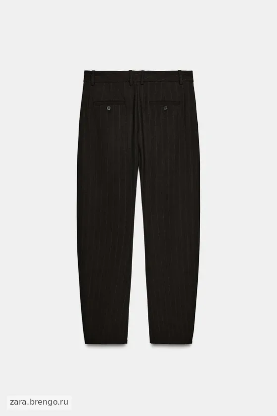 БРЮКИ В ТОНКУЮ ПОЛОСКУ — коллекция Zara «ZW»