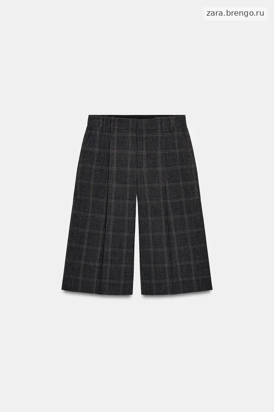 ШОРТЫ В КЛЕТКУ — коллекция Zara «ZW»