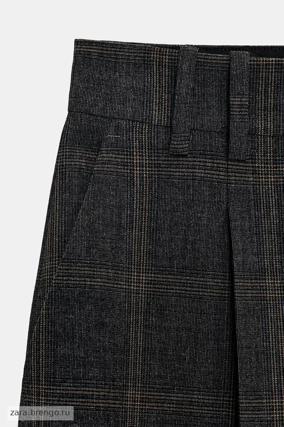 ШОРТЫ В КЛЕТКУ — коллекция Zara «ZW»