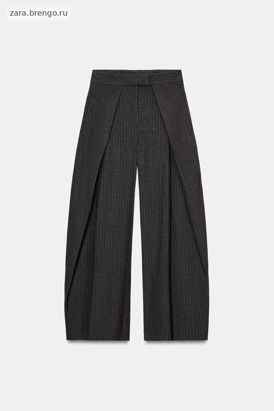 БРЮКИ  С ЗАЩИПАМИ — коллекция Zara «ZW»