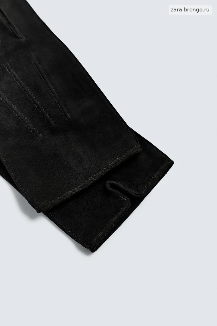 Перчатки из замши Zara 