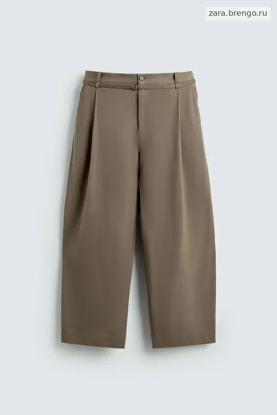 БРЮКИ баллон С ЗАЩИПАМИ И ПОЯСОМ
