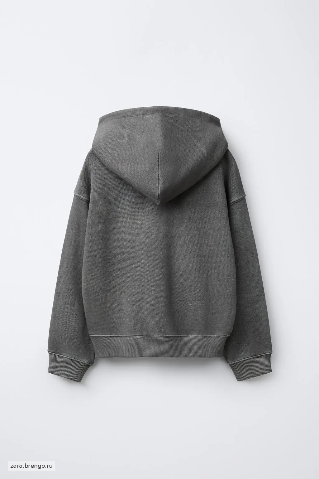ТОЛСТОВКА НА МОЛНИИ GARMENT DYE