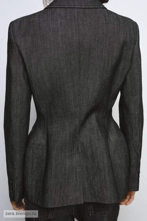 ДЖИНСОВЫЙ БЛЕЙЗЕР коллекция Zara «ZW»