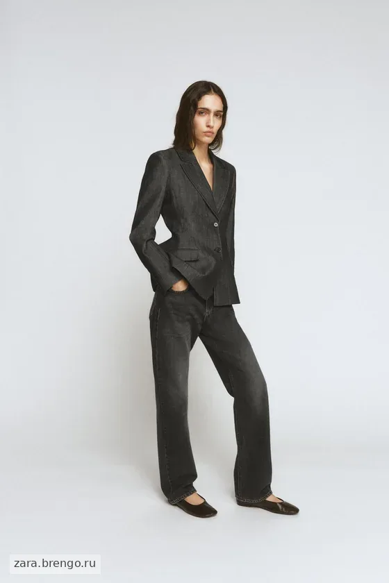 ДЖИНСОВЫЙ БЛЕЙЗЕР коллекция Zara «ZW»