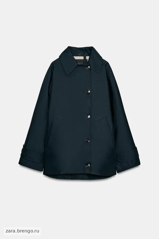 ТРЕНЧ С МЕХОВЫМ ВОРОТНИКОМ — коллекция Zara «ZW»