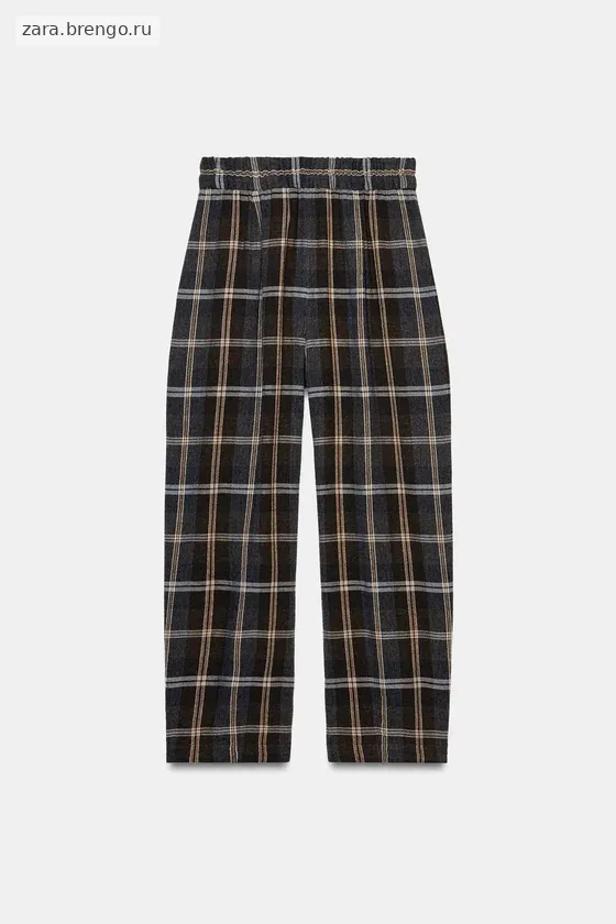 БРЮКИ В КЛЕТКУ — коллекция Zara «ZW»