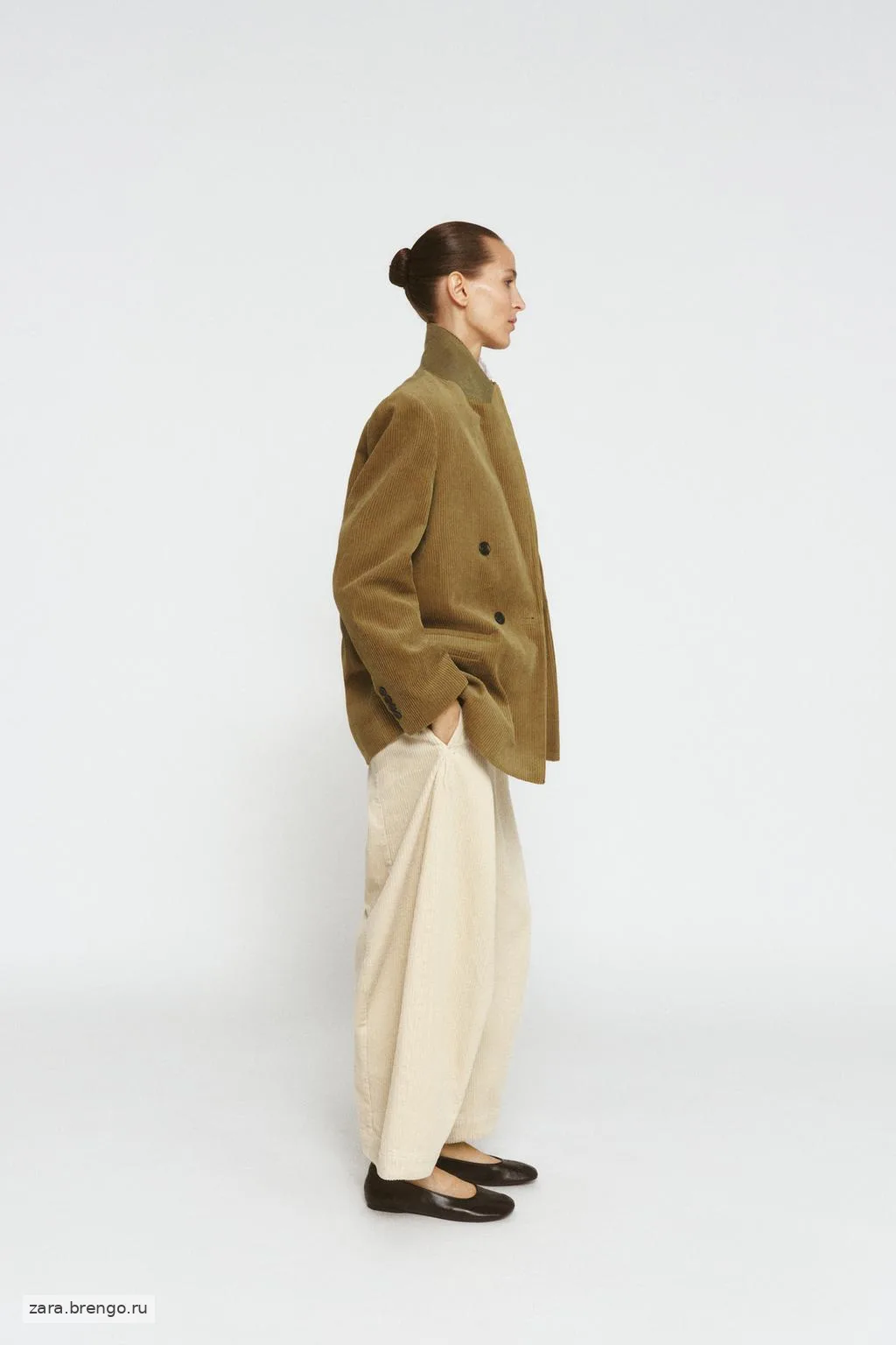 ВЕЛЬВЕТОВЫЙ БЛЕЙЗЕР ОВЕРСАЙЗ — коллекция Zara «ZW» 