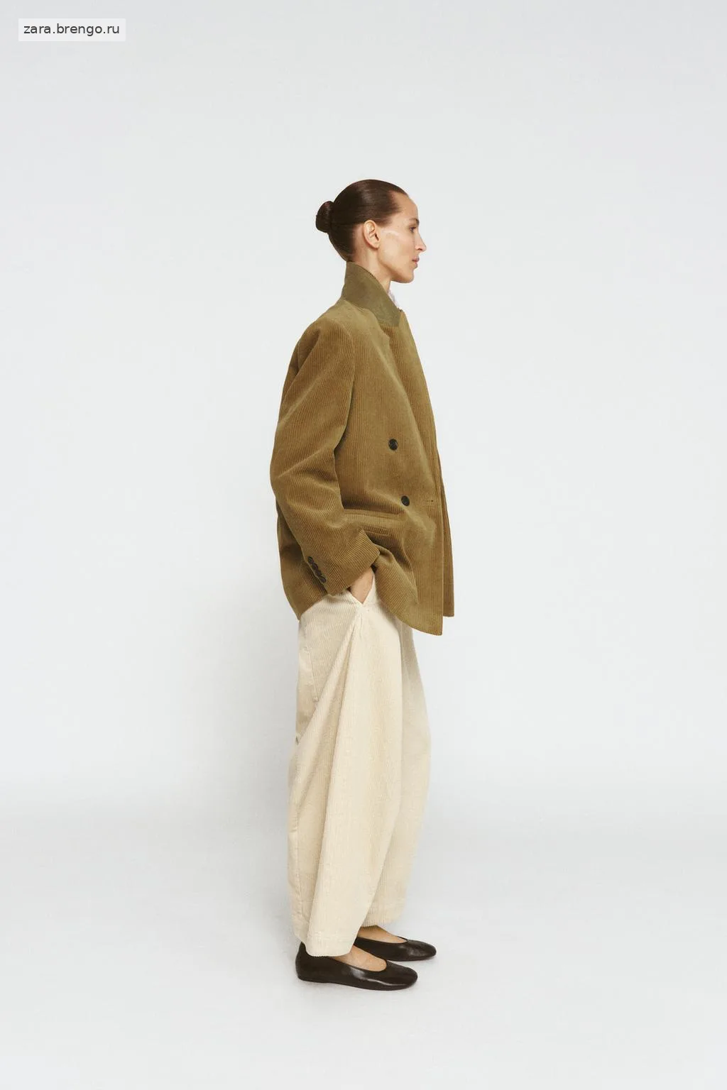 ВЕЛЬВЕТОВЫЙ БЛЕЙЗЕР ОВЕРСАЙЗ — коллекция Zara «ZW» 
