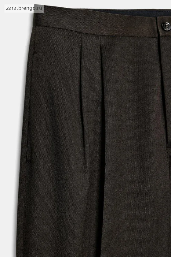 БРЮКИ С ЗАЩИПАМИ — коллекция Zara «ZW»
