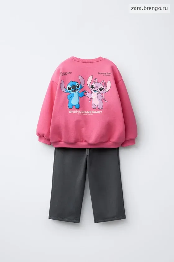 КОМПЛЕКТ ИЗ ТОЛСТОВКИ И БРЮК Лило и Стич © Disney