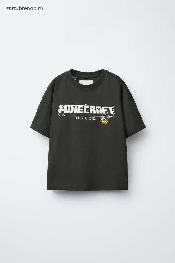 ФУТБОЛКА С ПРИНТОМ MINECRAFT © MOJANG AB. ™