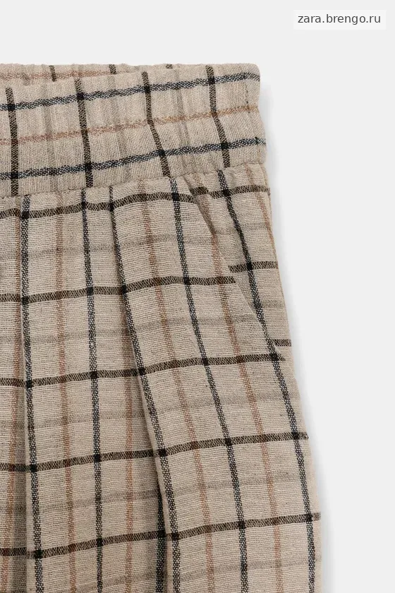 БРЮКИ В КЛЕТКУ — коллекция Zara «ZW»