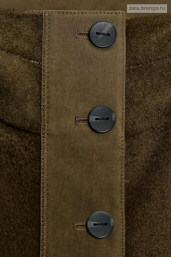 ПАРКА ИЗ СМЕСОВОЙ ШЕРСТИ коллекция Zara «ZW» 