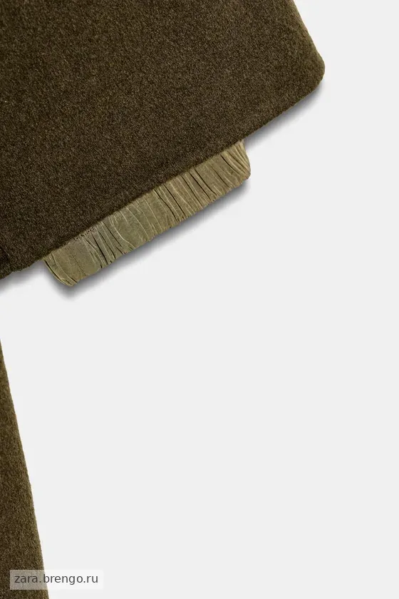 ПАРКА ИЗ СМЕСОВОЙ ШЕРСТИ коллекция Zara «ZW» 