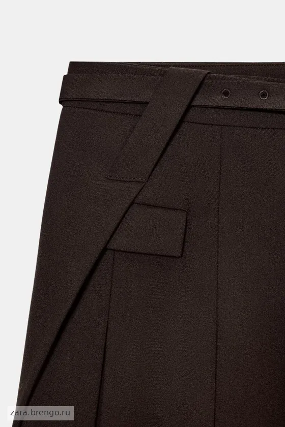 ЮБКА МИДИ В СКЛАДКУ — коллекция Zara «ZW»