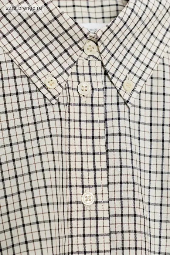 РУБАШКА В КЛЕТКУ коллекция Zara «ZW»