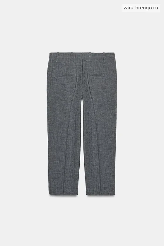 БРЮКИ ПРЯМОГО КРОЯ В КЛЕТКУ — коллекция Zara «ZW»