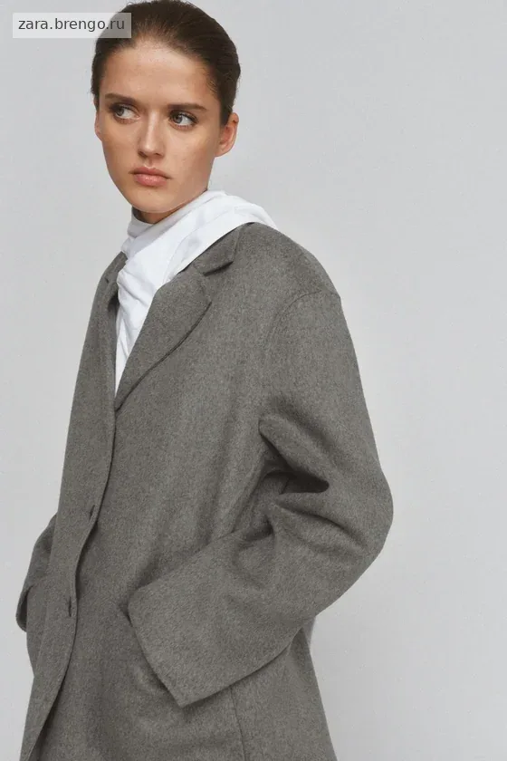 БЛЕЙЗЕР ИЗ СМЕСОВОЙ ШЕРСТИ — коллекция Zara «ZW»