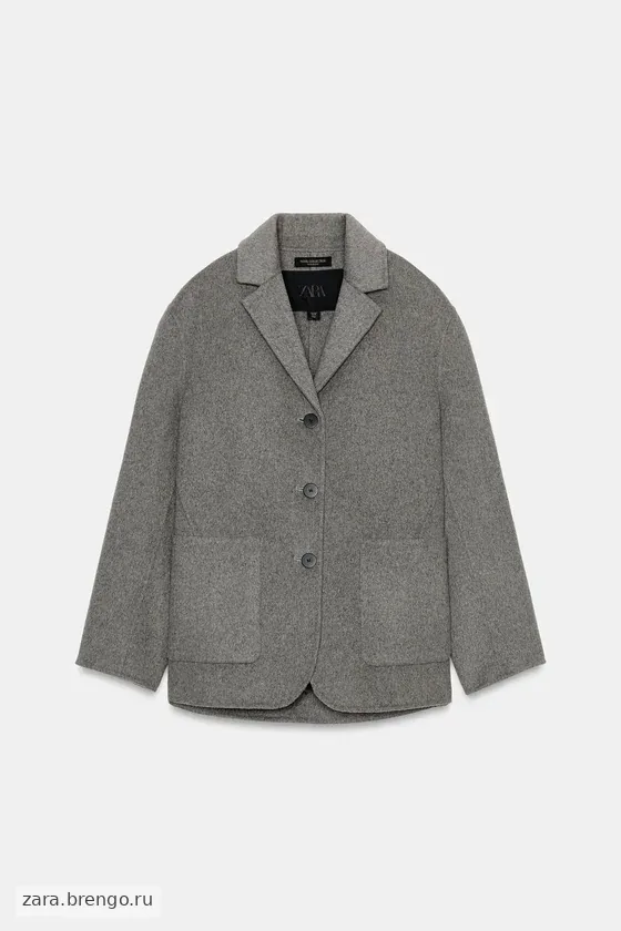 БЛЕЙЗЕР ИЗ СМЕСОВОЙ ШЕРСТИ — коллекция Zara «ZW»