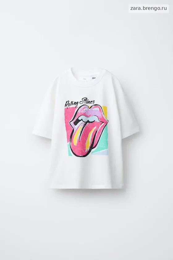 ФУТБОЛКА С ПРИНТОМ ROLLING STONES ©