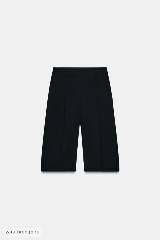 ПРЯМЫЕ ШОРТЫ СО СТРЕЛКАМИ — коллекция Zara «ZW»