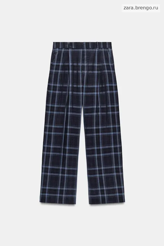 БРЮКИ  В КЛЕТКУ — коллекция Zara «ZW»