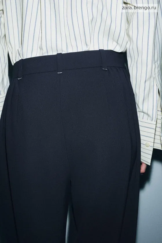 БРЮКИ  С ЗАЩИПАМИ — коллекция Zara «ZW»