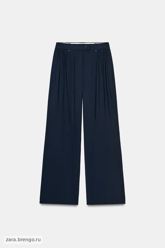 БРЮКИ  С ЗАЩИПАМИ — коллекция Zara «ZW»
