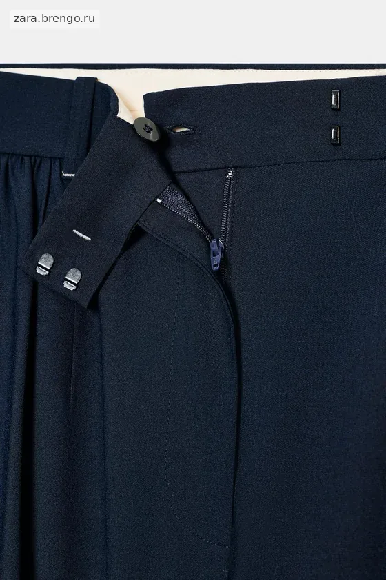 БРЮКИ  С ЗАЩИПАМИ — коллекция Zara «ZW»