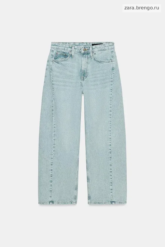 ДЖИНСЫ коллекция Zara «ZW» ANKLE  СО СРЕДНЕЙ ПОСАДКОЙ