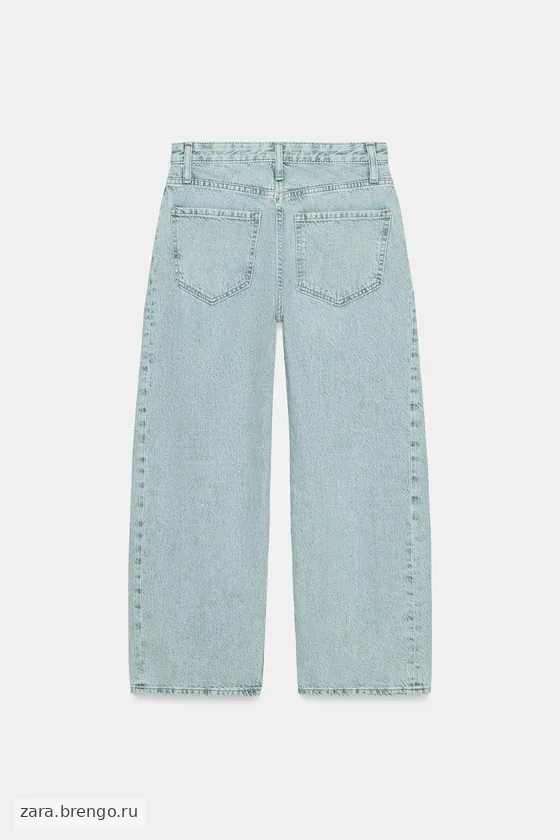 ДЖИНСЫ коллекция Zara «ZW» ANKLE  СО СРЕДНЕЙ ПОСАДКОЙ