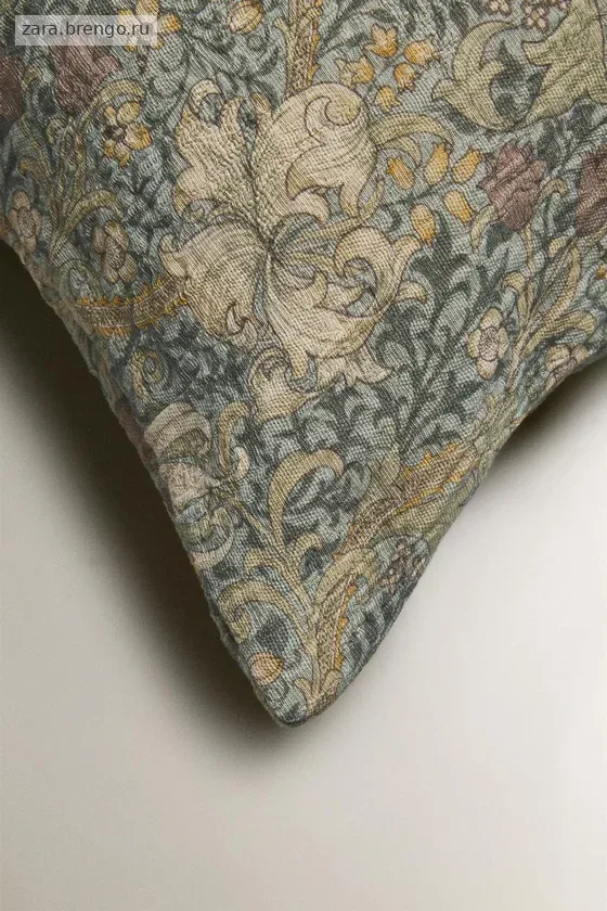 Чехол для подушки с рисунком листьев от Morris и Ко.