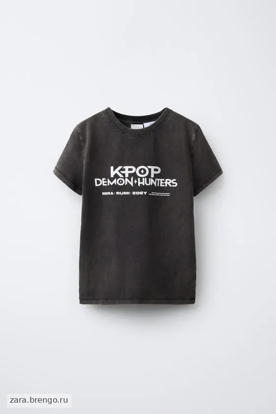 ФУТБОЛКА С ПРИНТОМ «Kpop Demon Hunters» © Netflix