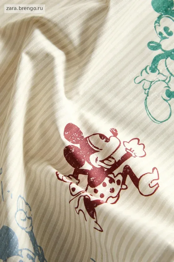 Детский столовый скатерть mickey & minnie ©disney из хлопка