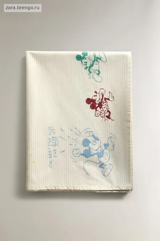 Детский столовый скатерть mickey & minnie ©disney из хлопка