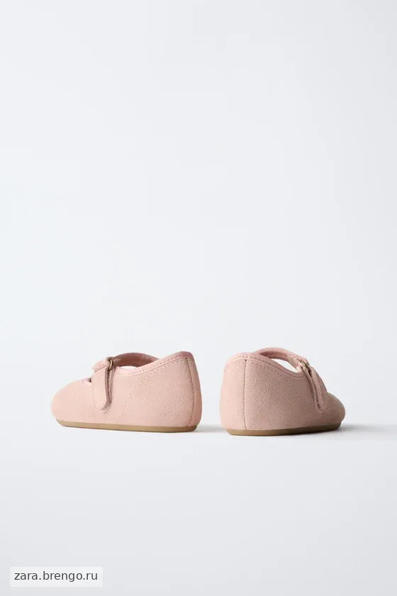 Балетки из натуральной кожи barefoot