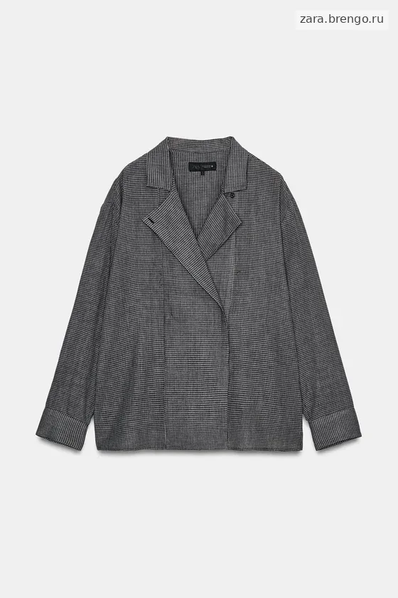 РУБАШКА В КЛЕТКУ коллекция Zara «ZW»