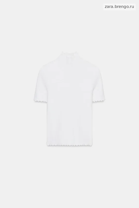 ТРИКОТАЖНЫЙ ТОП В РУБЧИК