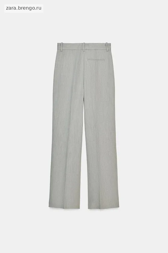 РАСКЛЕШЕННЫЕ БРЮКИ СТРУКТУРНЫЕ коллекция Zara «ZW»