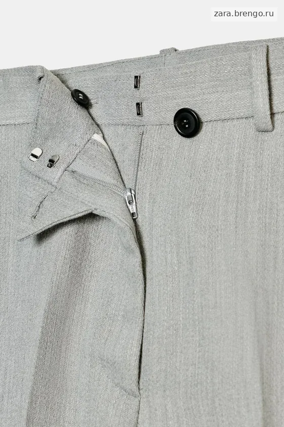 РАСКЛЕШЕННЫЕ БРЮКИ СТРУКТУРНЫЕ коллекция Zara «ZW»