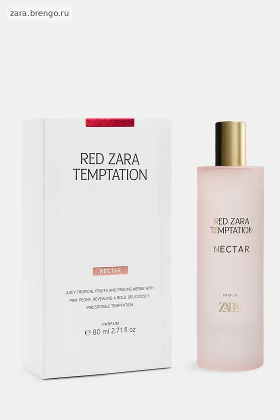 Парфюмерная вода Red Zara Temptation Nectar 80мл