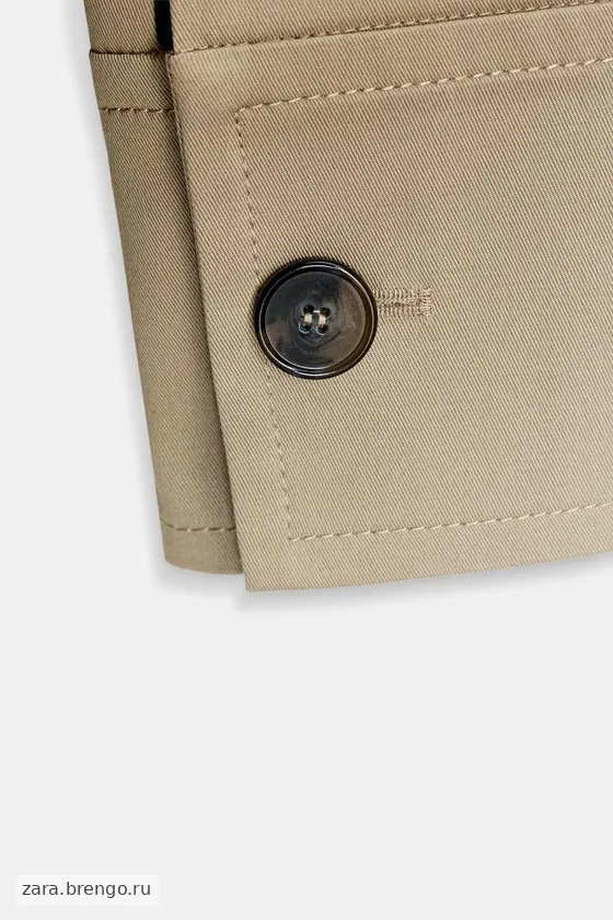 ТРЕНЧ ОВЕРСАЙЗ С ПЛАТКОМ коллекция Zara «ZW» 