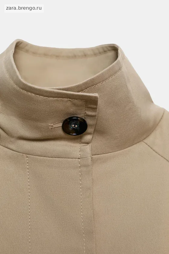 ТРЕНЧ ОВЕРСАЙЗ С ПЛАТКОМ коллекция Zara «ZW» 