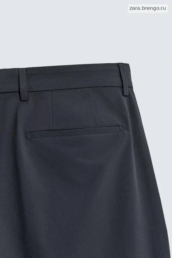 КОСТЮМНЫЕ БРЮКИ ИЗ ВЫСОКОТЕХНОЛОГИЧНОЙ ТКАНИ NON-IRON
