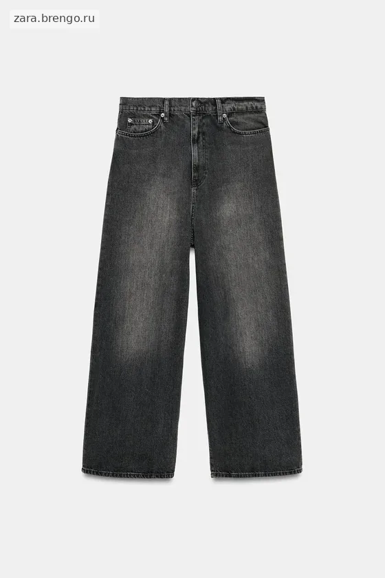 ДЖИНСЫ коллекция Zara «ZW» СВОБОДНОГО КРОЯ Багги LEG С НИЗКОЙ ПОСАДКОЙ